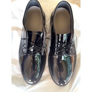 Altama US Military High Gloss Oxford Dress Shoes Mens 11 D Vibram Sole Black New